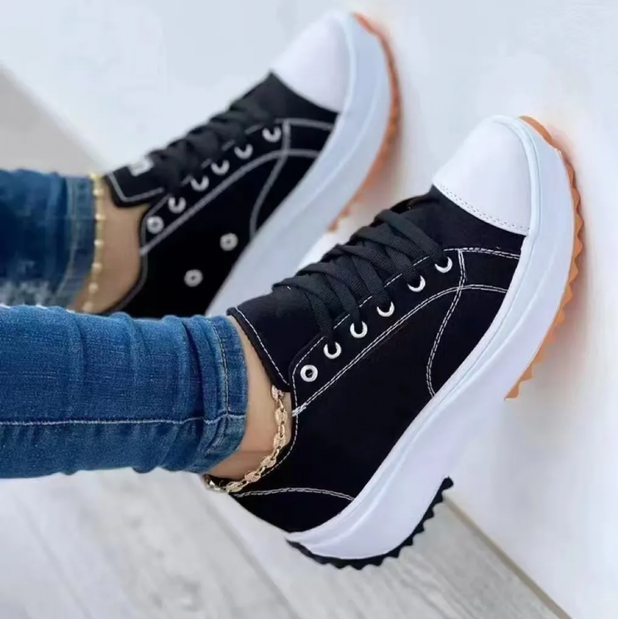 Linda - Trendy Chunky Sole Sneakers for Everyday Wear