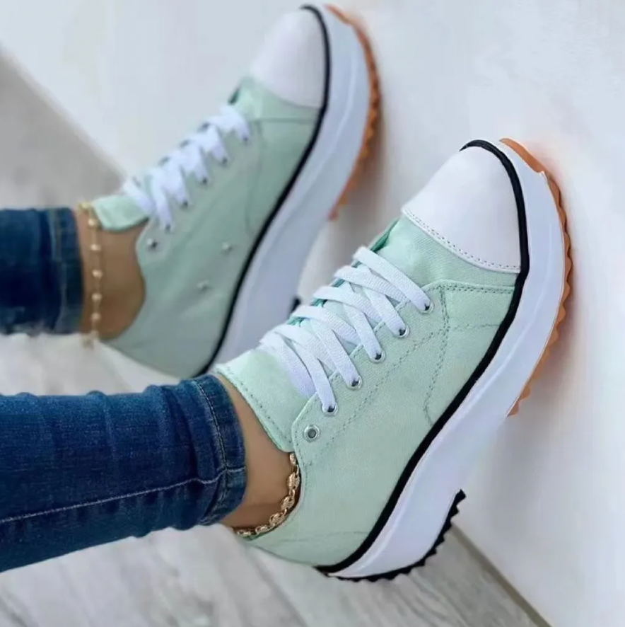 Linda - Trendy Chunky Sole Sneakers for Everyday Wear