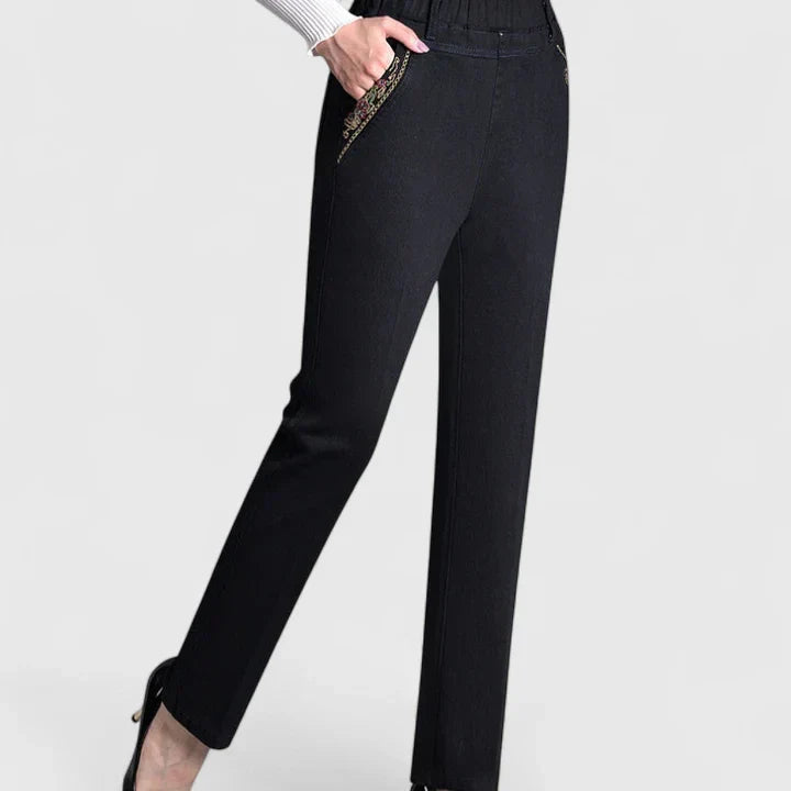 Floralyssa | Chic Fabric Pants for Every Occasion